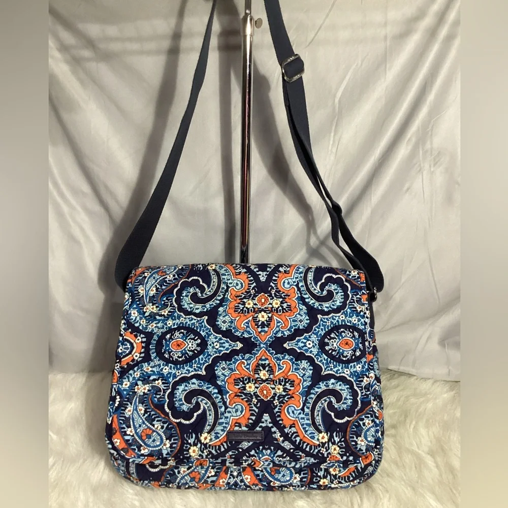 Vera Bradley Messenger *Marrakesh* Pattern Laptop Crossbody School Bag
